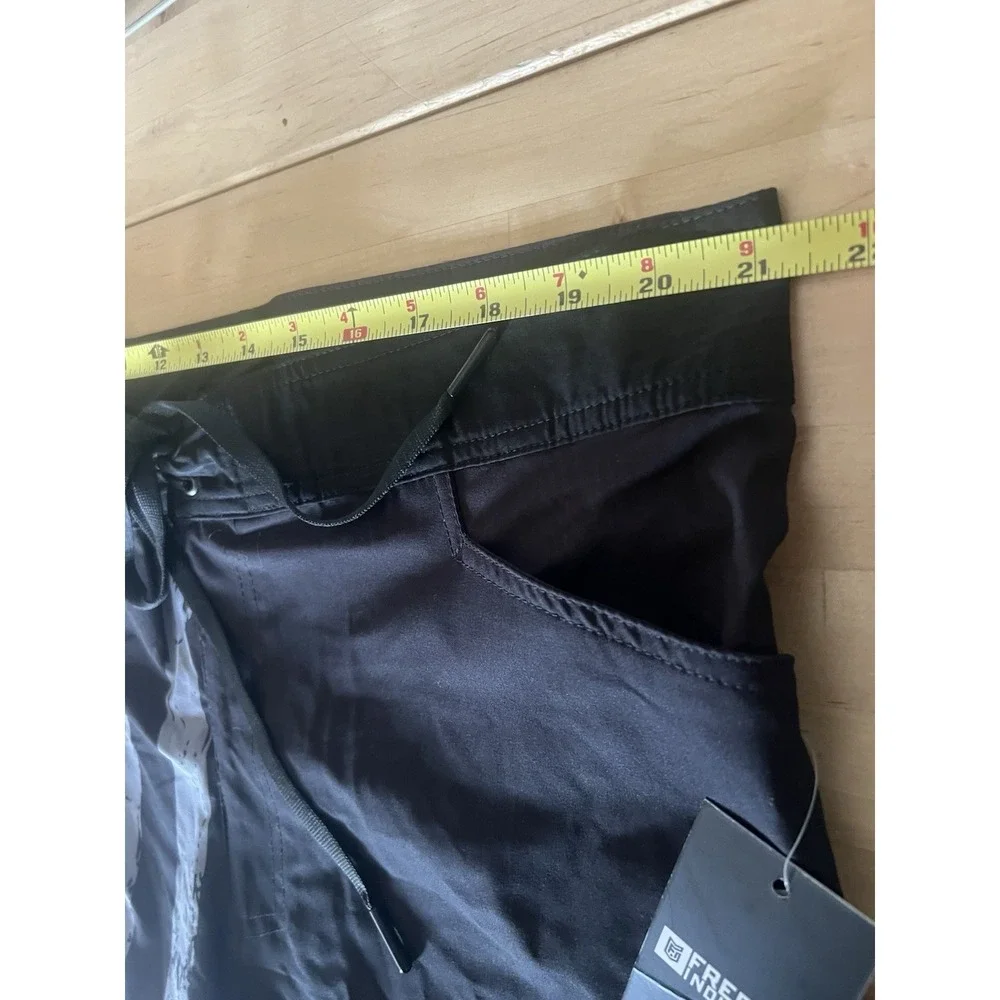 Freedom Industries Board Shorts‎ 3XL Black Gray USA Flag Camo Performance Trunks